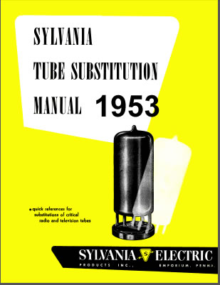 1953 Tube Substitution Manual